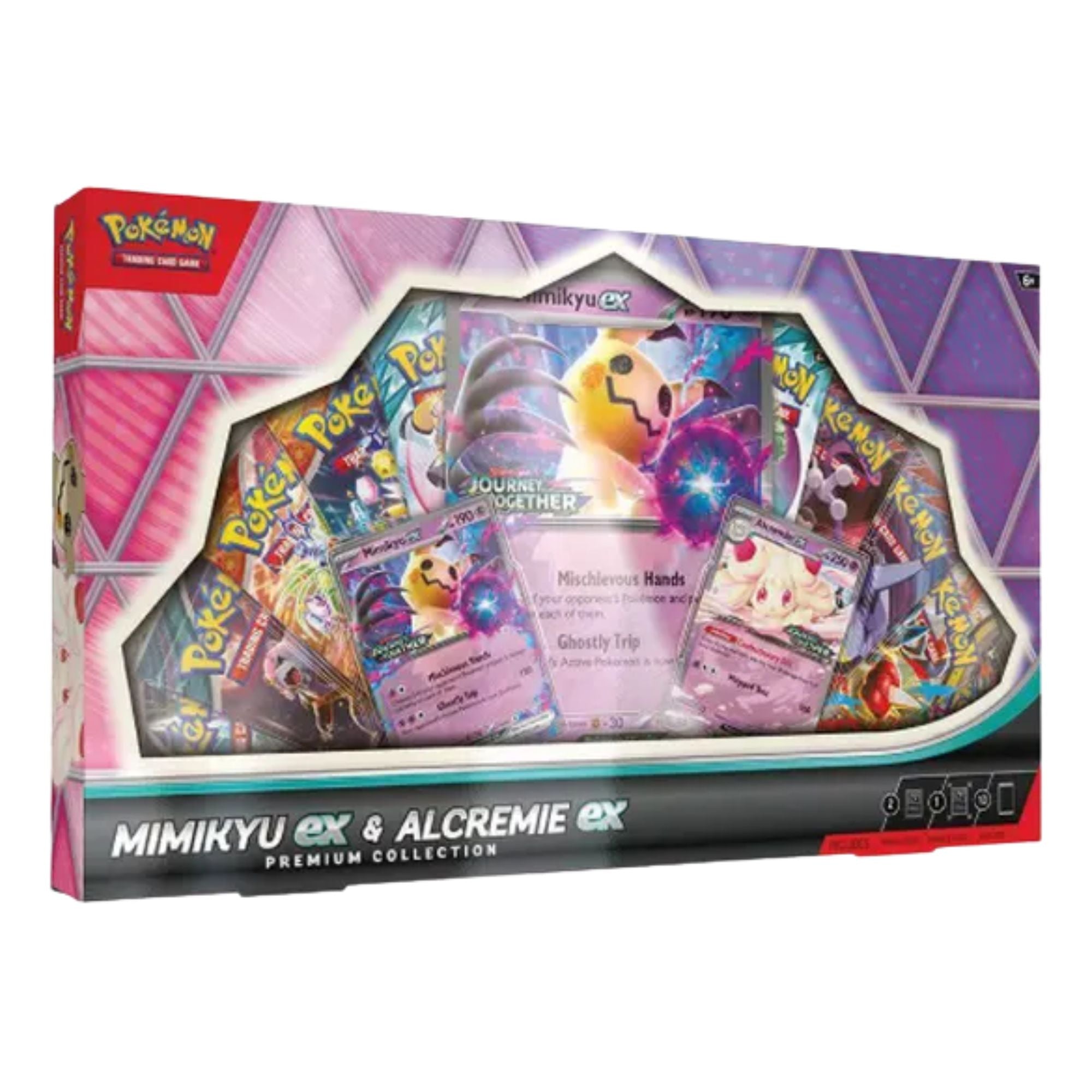 mimikyu ex pokemon card Mimikyu ex & Alcremie ex Premium Collection