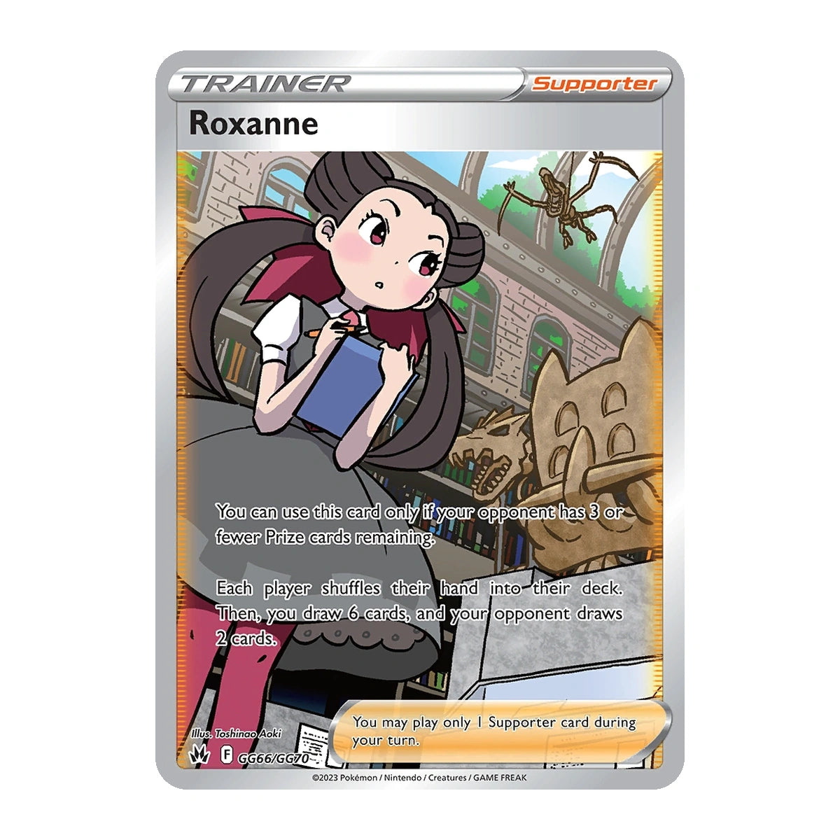 pokemon roxanne card Amazon.com: Roxanne - 188/189 - Full Art Ultra Rare - Sword & Shield