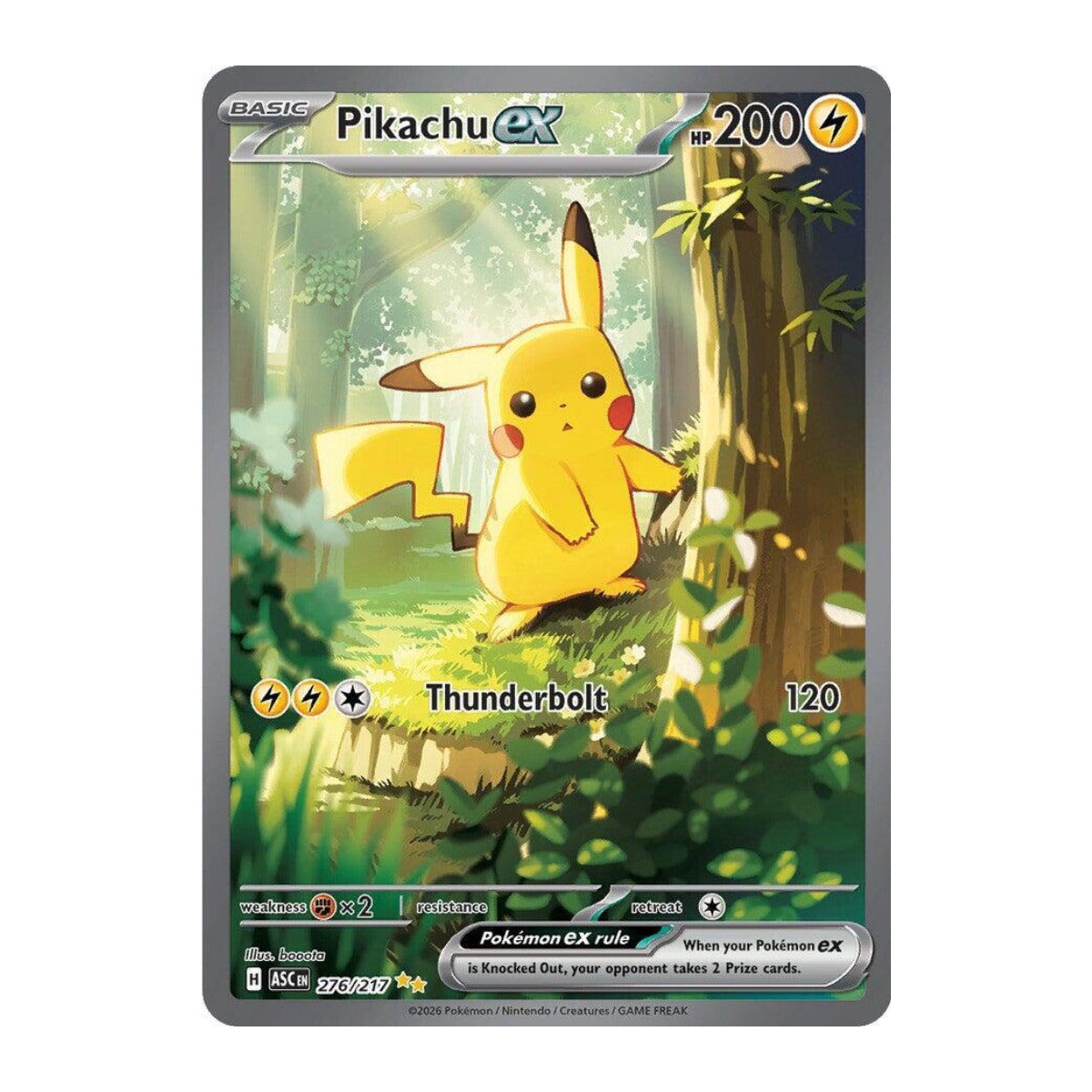 Pikachu ex – 276/217 – Elite4TCG