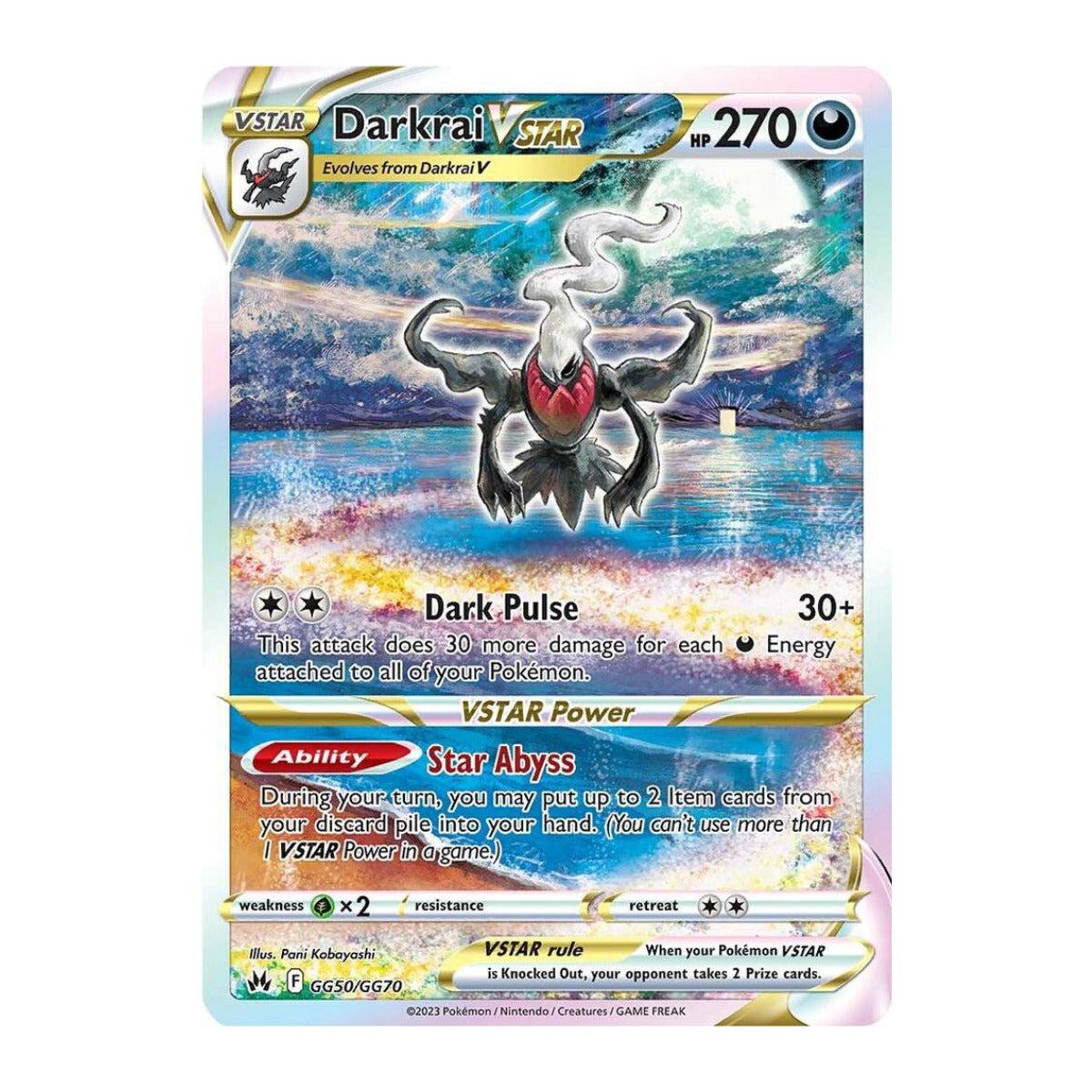 Darkrai VSTAR – GG50/GG70 – Elite4TCG