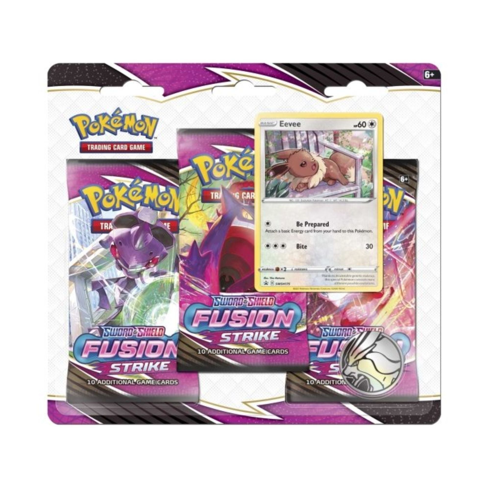 Fusion Strike 3-Pack Blister - Eevee