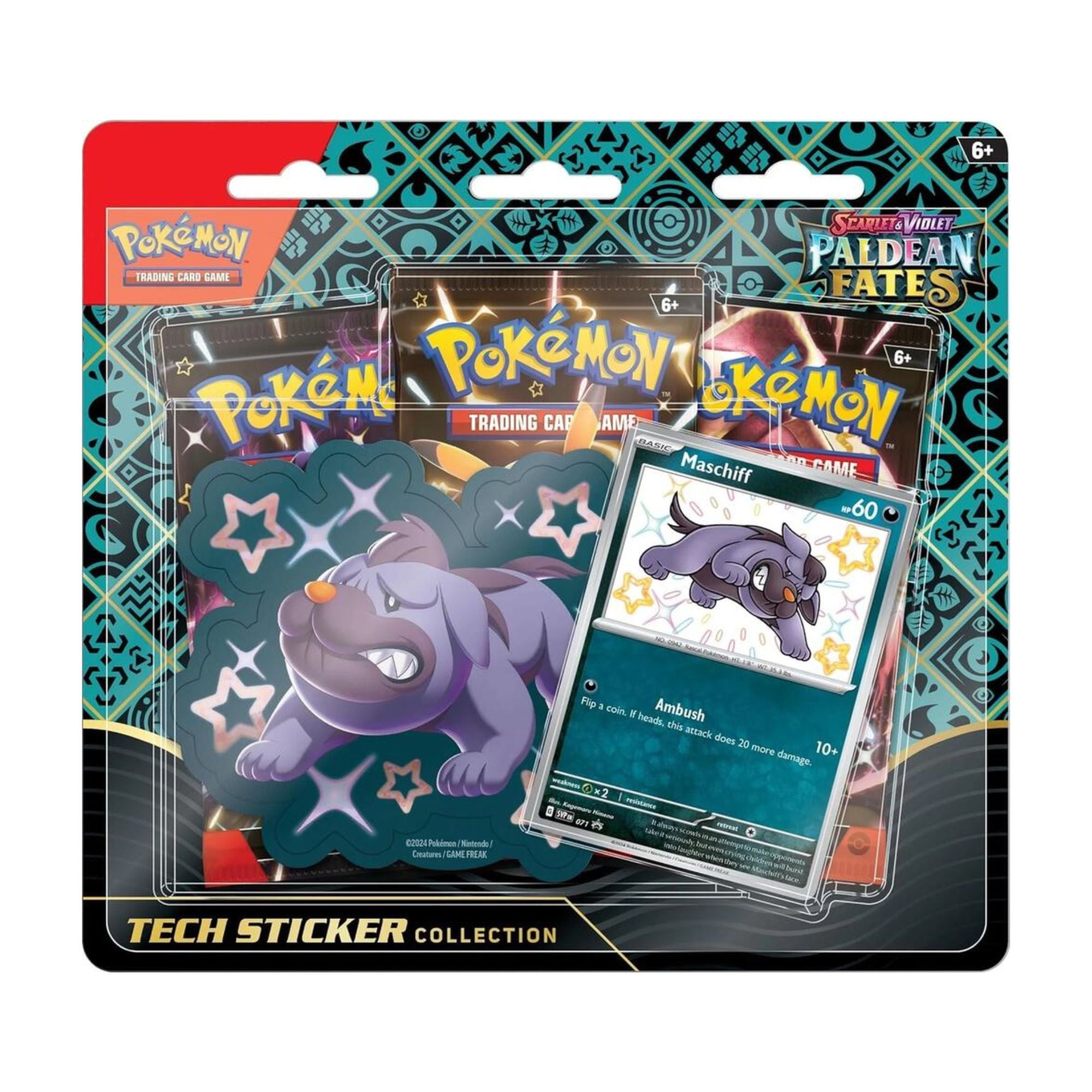 Paldean Fates Tech Sticker Collection
