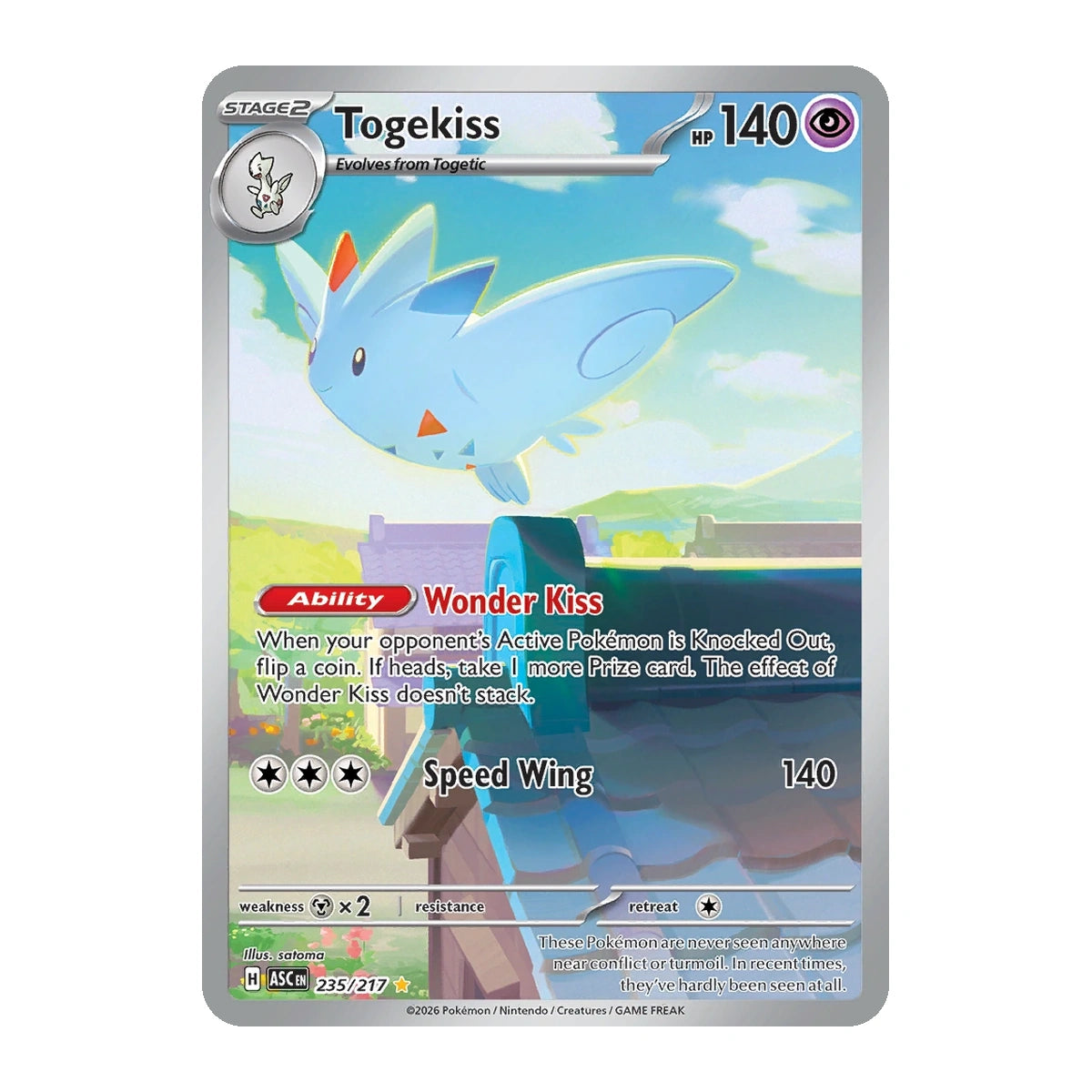 pokemon togekiss card Cards | Dex Mx2 / None / 1 Artist Pokemon Trading Card Game Ascended