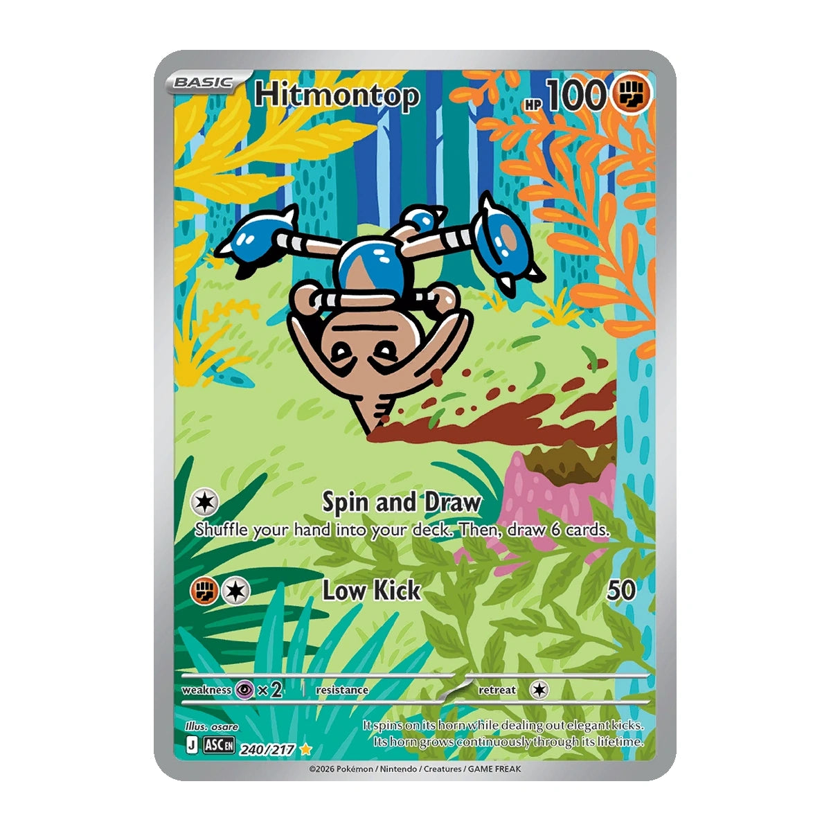 hitmontop pokemon card Hitmontop (113/214) - SM Lost Thunder