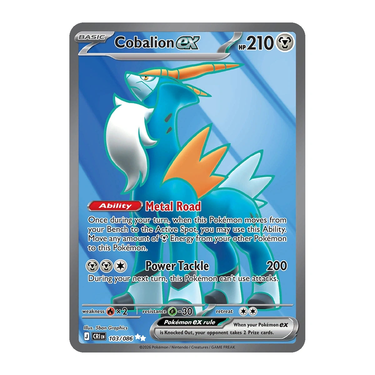Cobalion ex - 103/086