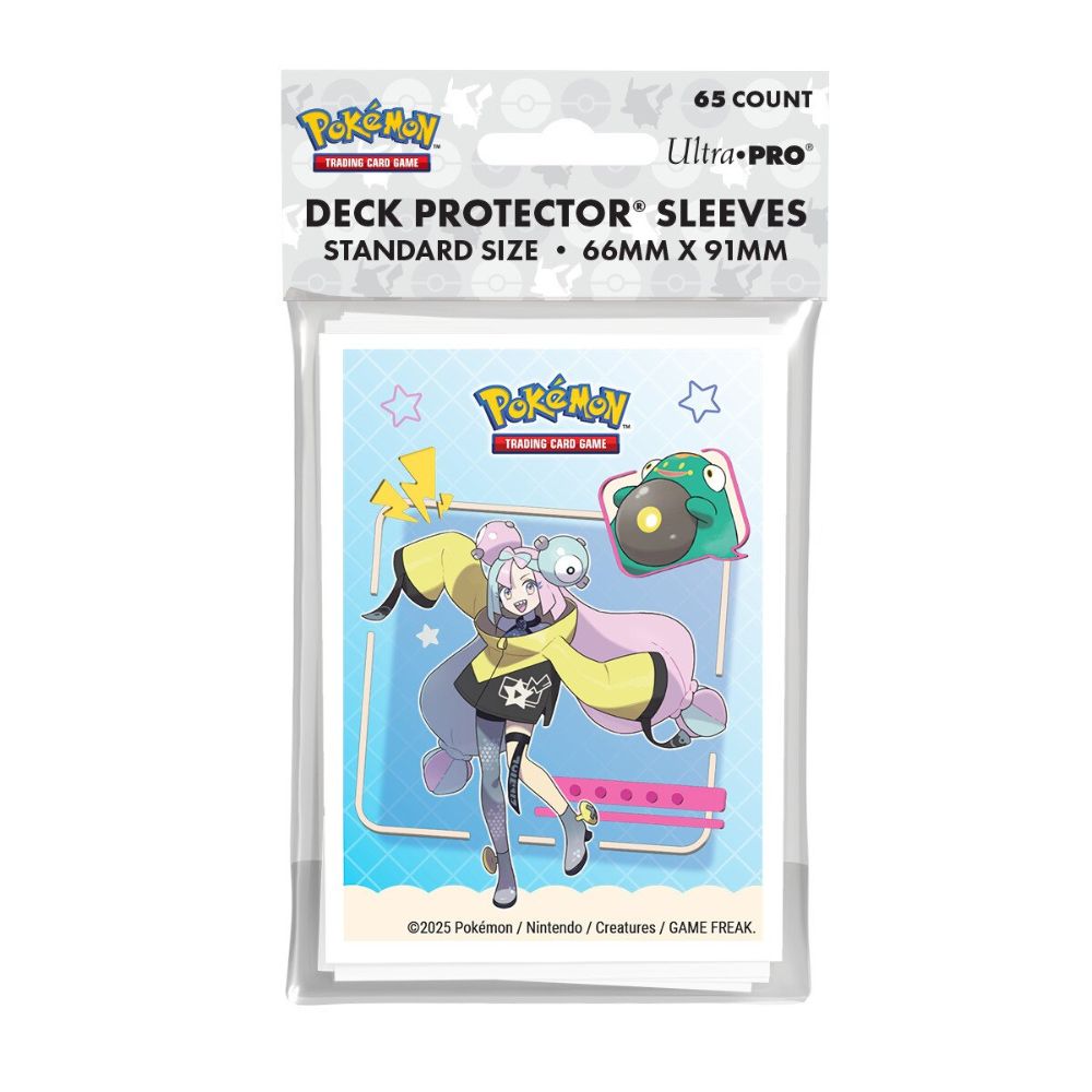 amazon pokemon card sleeves Iono and Bellibolt 65ct Deck Protector Sleeves – Elite4TCG